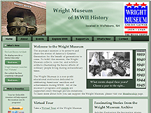 The Wright Museum's new CMS-enabled website was designed by Jim Fontaine of PCS Web Design